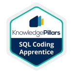 Certificazione Knowledge Pillars SQL Coding Apprentice Badges